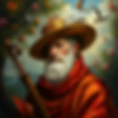 One of Ziya Zhukovsky's renowned artworks highlighting his unique style